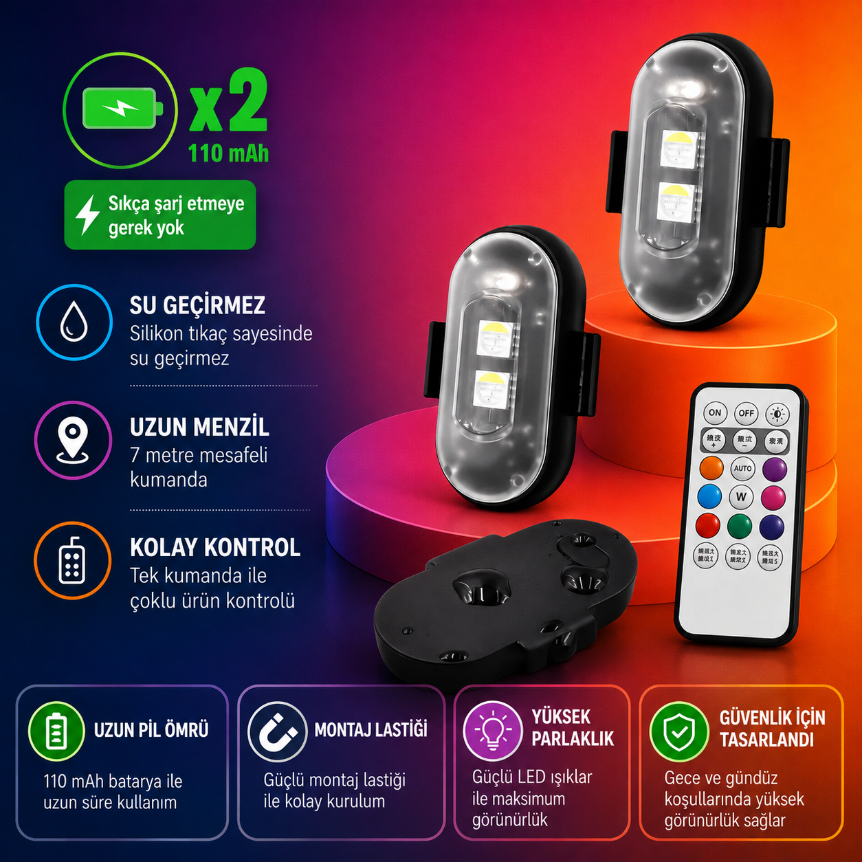MistCar™ Kablosuz Led